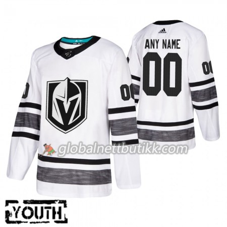 Vegas Golden Knights Hockeydrakt Custom Hvit 2019 NHL All-Star Adidas Authentic - Barn